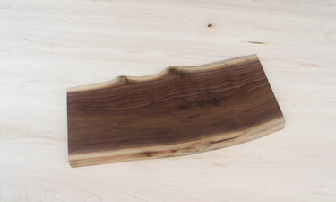 Live Edge Charcuterie Board, Black Walnut Serving Tray Ready to Ship 13